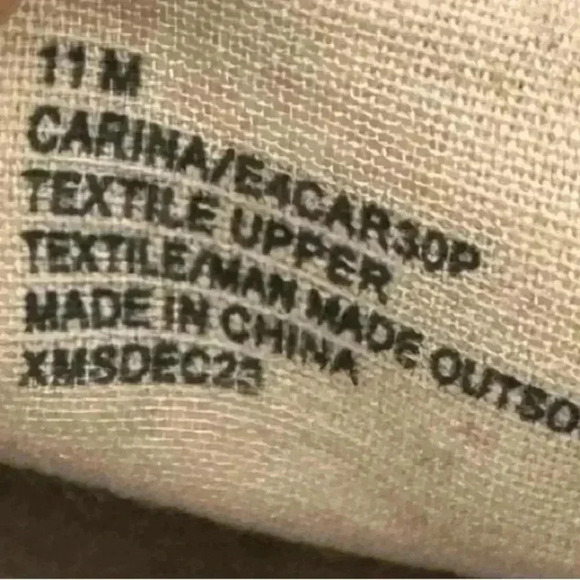 NWT ESPRIT Women’s Carina Loafer Tan Canvas Espadrille Platform Size 11 - Picture 9 of 16